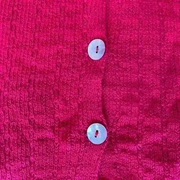 Jones New York Sport Woman Red Cardigan Sweater - Picture 6 of 10